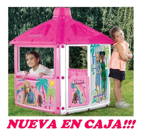 Casa De Juegos Infantil Barbie City House Dolu En Caja