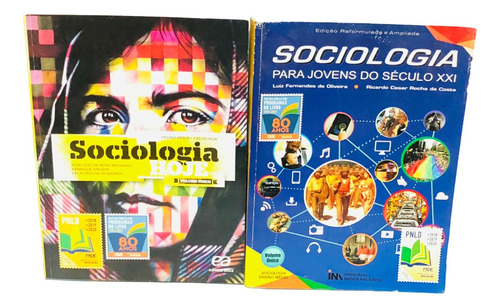 2° Livros Sociologia Volumes Únicos Ensino Médio 