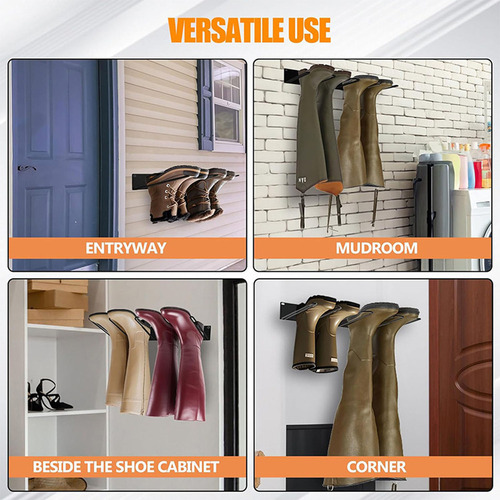 Soporte De Pared K Hangers, Robusto, De Metal, Para Botas Al