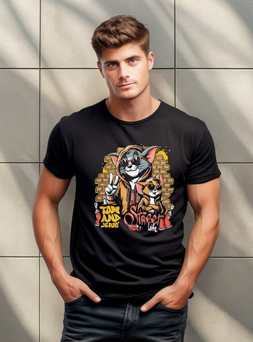 Playera Tom Y Jerry Urban Clothes