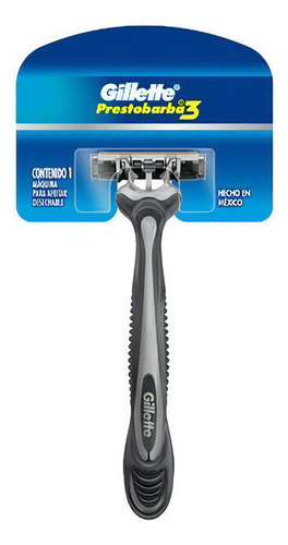 Afeitadora Gillette Prestobarba 3  X1 Descartable