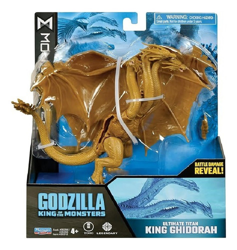 Muñeco Godzilla X Kong Monsterverse King Ghidorah