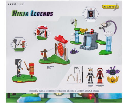 Ninja Legends Valley Jazwares Roblox Aprendiz Blazing