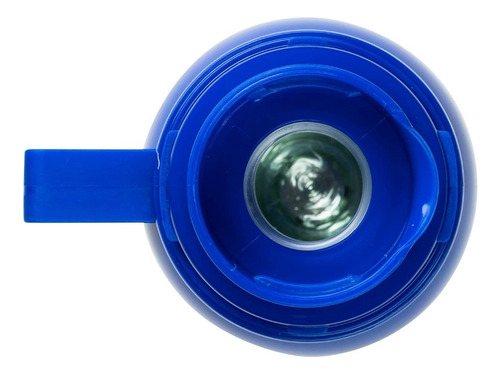 Termo Ekco Con Ampolla De Vidrio, Sistema Antigoteo, C/asa Azul