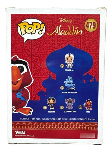 Funko Pop! Disney Aladdin Iago 479 (Usado)