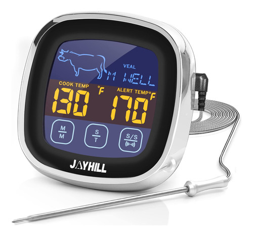 Joyhill Termometro Digital Para Carne, Pantalla Tactil Mejor