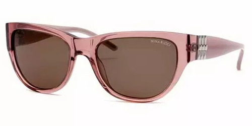 Óculos De Sol Nina Ricci 3237 Acetato Rosa Transparente