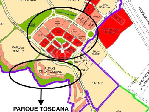 Venta De Lote 200 M2 En Lomas De Toscana , Lomas De Angelópolis, Puebla