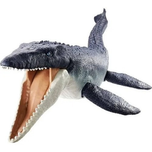 Imagen 2 de 2 de Jurassic World Mosasaurus Dinosaurio 71cms. Mattel