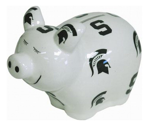 Ncaa Michigan State Spartans Bank Pig LG