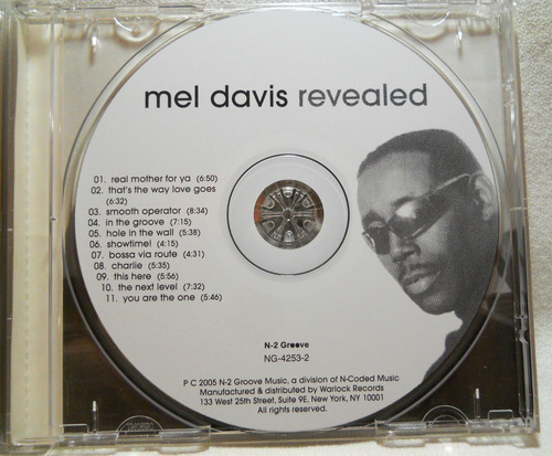 Mel Davis - Revealed - Cd Usado Estándar (Usado)