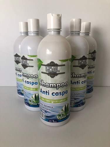 Paq. De 6pz Shampoo Anticaspa, Ebal Productos 