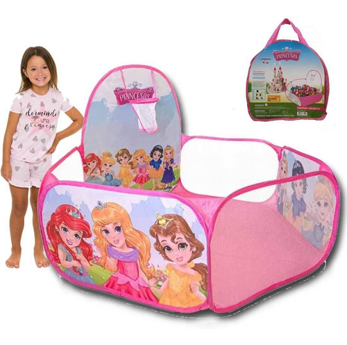 Piscina De Bolinhas Basquete Princesas