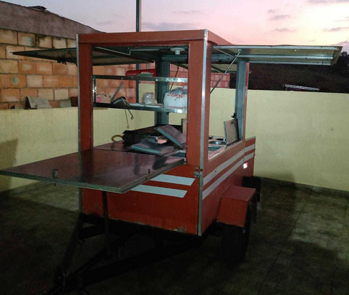 Imagem 1 de 10 de Carretinha De Lanche Reboque