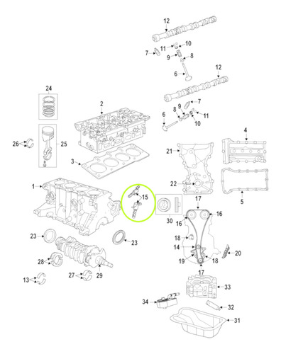 Par Solenoides Vvt Admision Escape Journey Compass Avenger