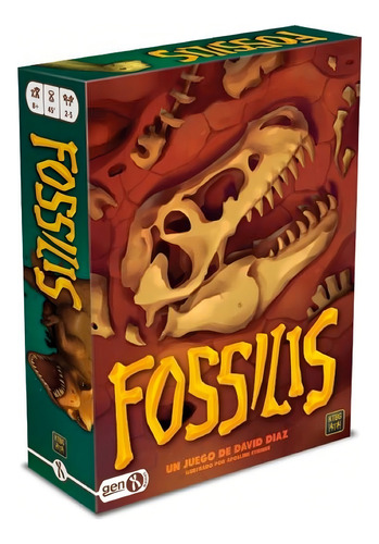 Fossilis Juego De Mes En Español - Gen X Games