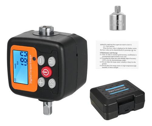 Medidor De Pantalla Digital Gauge Engc-30, Adaptadores De 1/