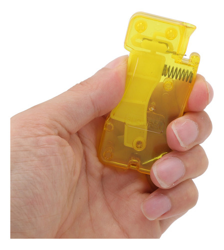 Enhebrador De Agujas Automático, 6 Unidades, Embudo Amarillo