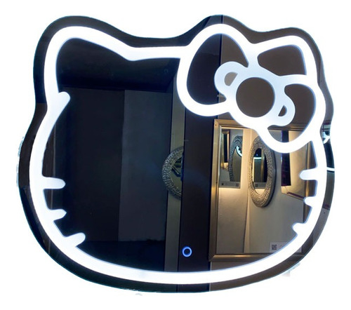 Espejo Hello Kitty Con Luz Led Y Apagador Touch 80x70cm