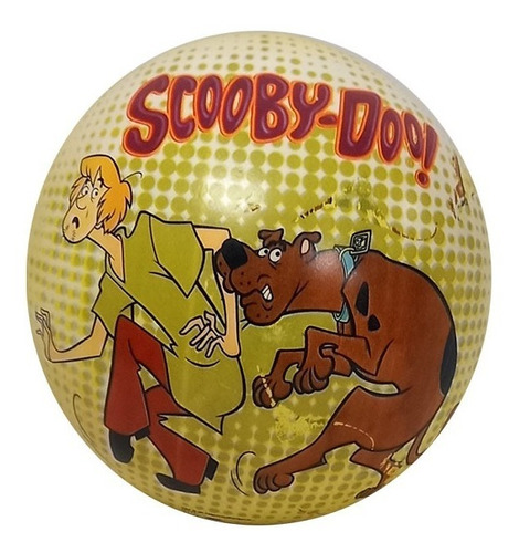 Pelota P/ Niños Bebés Diseño Infantil Scooby Doo 23cm Febo