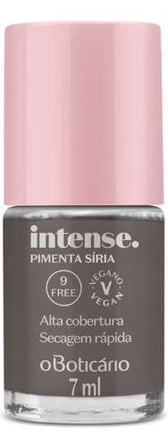 Esmalte Pimenta Síria Boticário Intense 7ml