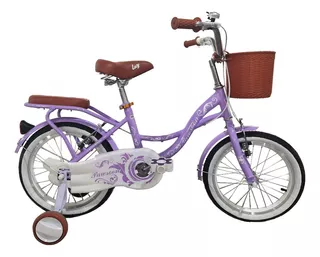 Bicicleta Aro 16 Para Niña Vintage Campera