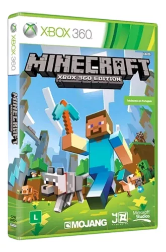 Jogo Minecraft Xbox 360 Original Frete Grátis Envio Rápido