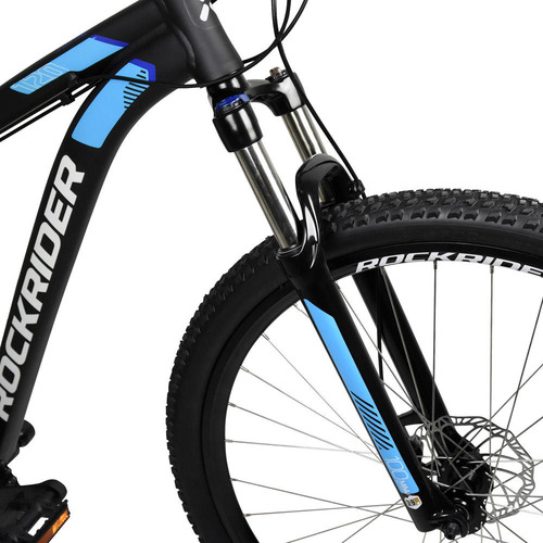 Bicicleta Mtb Aro 29 Rockrider Cor Preto-azul