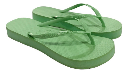 Ojotas Havaianas Slim Altas Flatform Mujer Original Playa