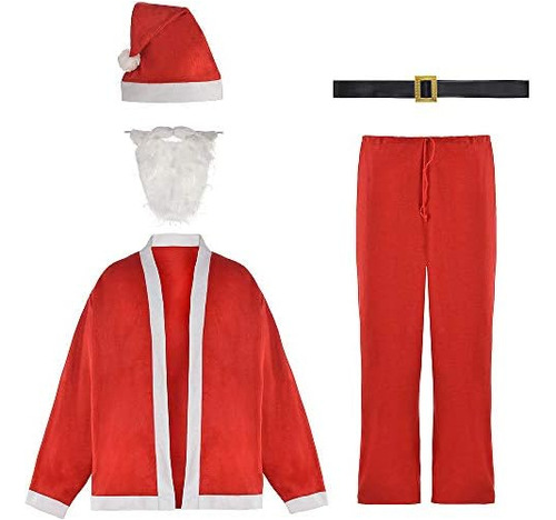 Amscan Disfraz De Papá Noel Para Adultos Xxl, 1 Unidad