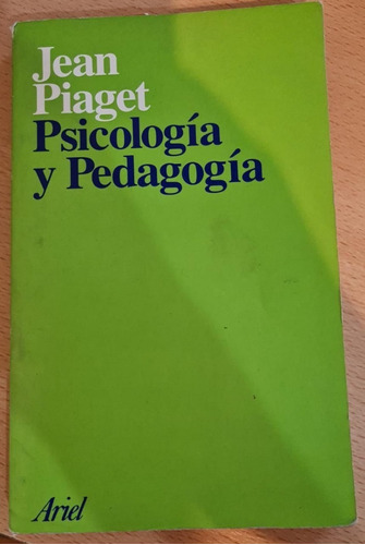 Imagen 1 de 2 de Psicología Y Pedagogía - Jean Piaget
