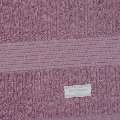 8 Toalhas Banhão 1,5x90cm Canelado 100% Algodão Buddemeyer