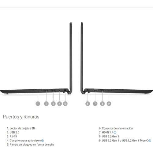 Portatil Dell Vostro 3420 Corei5 1135g7 8gb 256gb 14 W11pro