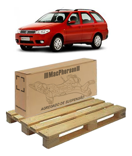 Agregado Quadro Suspensão Palio Weekend G3 - 2004 2005 2006