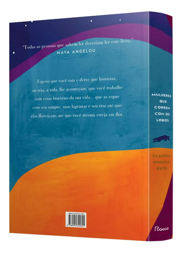 Livro Mulheres Que Correm Com Os Lobos De Clarissa Pinkola Estés - Novo Lacrado