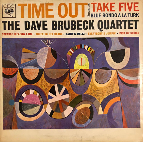 Dave Brubeck Lp Time Out. Mono