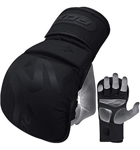 Rdx Mma Guantes Híbridos De Cableado, Maya Oculta Cuero, Pal