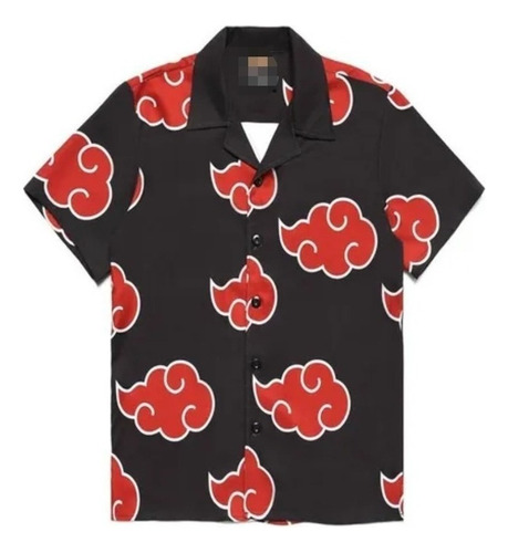 Naruto Uchiha Itachi Akatsuki Cosplay Nubes Camisa