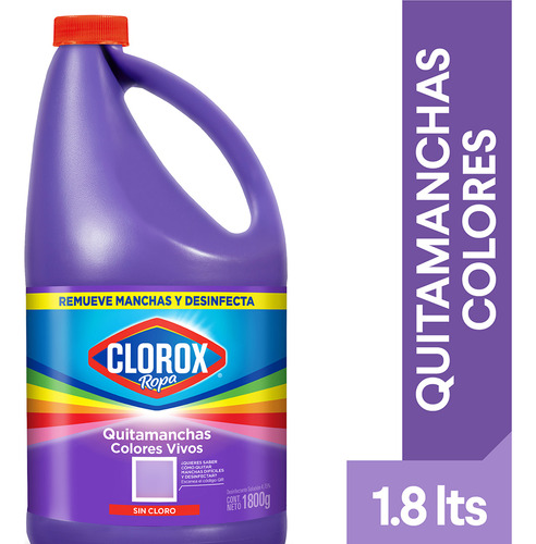 Quitamanchas Clorox Colores Vivos 1800 Gr