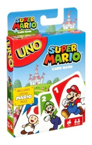 Uno Super Mario Card Game En Español