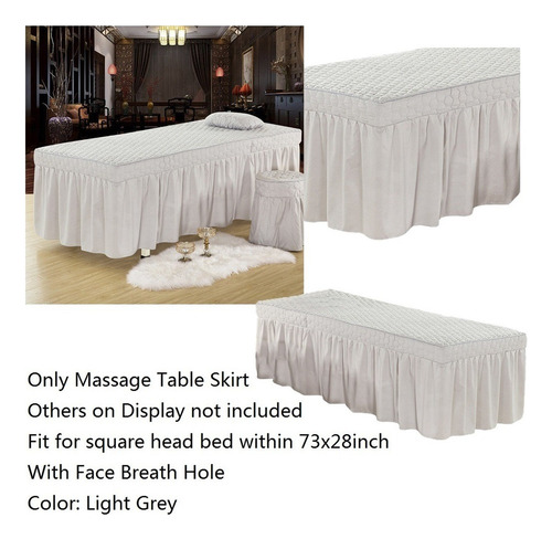 Tabla De Masaje Spa Falda Cubierta De Cama De Belleza