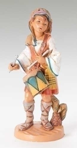 Fontanini Jareth The Drummer Boy - Figura De Pueblo De Belen