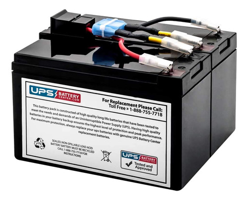 Bateria Repuesto Para Upsbatterycenter Apc Smart Ups 750 Lcd