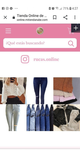 Jean Mom Thalasso Tiro Alto Gris
