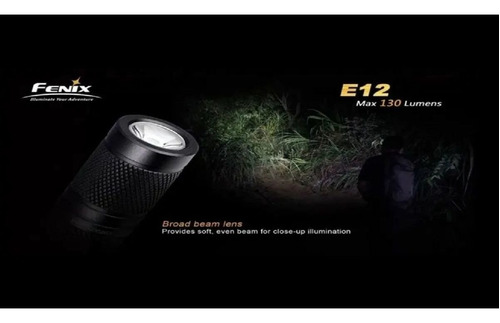 Imagen 4 de 7 de Linterna De Mano Fenix E12 Max Led 130 Lumen Camping
