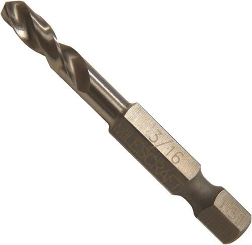2323 3/16inch Standard Point Stubby Bit For Metal/  Pur...