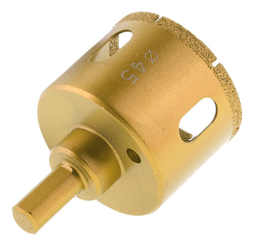 Broca De Diamante De 20-65mm, De Oro 45mm Oro 45mm Oro