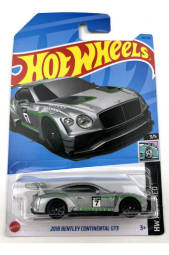 Hot Wheels Escala 1:64 #44 Bentley Continental Gt3 Modified