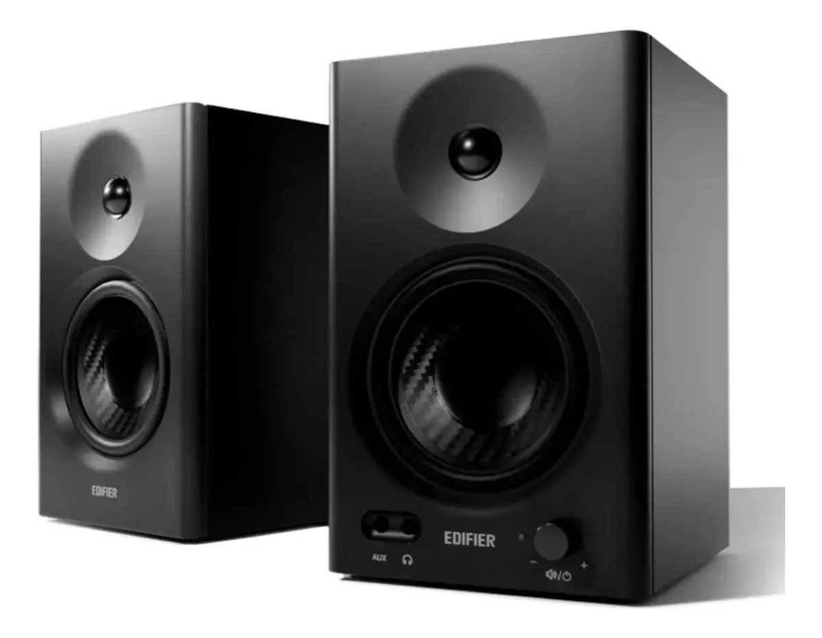 Caixa De Som Edifier Mr4 Monitor De Áudio 42w Cor Mr4 Preta