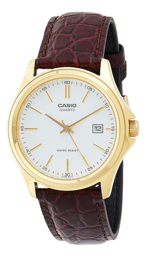 Reloj De Vestir Analógico Dorado Casio Mtp 1183q 7a Hombre P